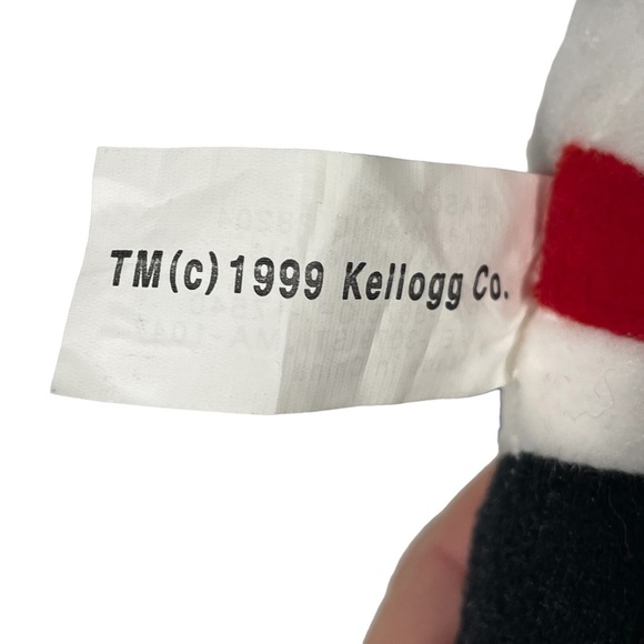 Vintage POP 1999 Kellogg’s Rice Krispies Snap Crackle Pop Plush Stuffed Doll 15” - Picture 9 of 10